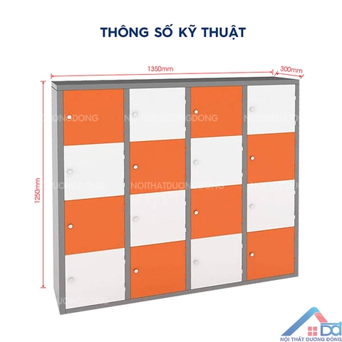 Tủ mầm non 16 ngăn - LK 19