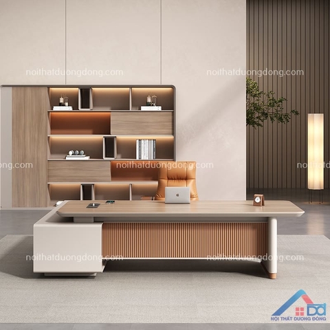 Tủ sách trưng bày bằng gỗ sang trọng - TLĐ 10