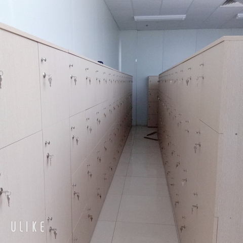 Tủ locker gỗ 16 ngăn giá rẻ - LKG 06