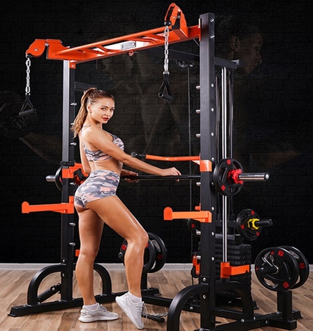 Các bài tập thể hình với khung gánh tạ cực hiệu quả