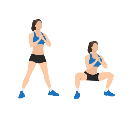 Sumo squat là gì? Một số bài tập Sumo Squat cho cơ đùi săn chắc