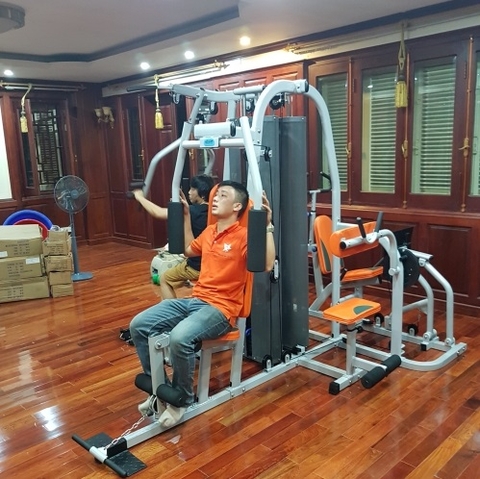 Thi công lắp đặt giàn tạ đa năng tại Bắc Ninh