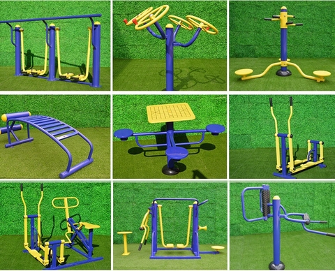 Tổng quan thiết bị thể dục thể thao ngoài trời tại Việt Nam