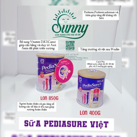 Sữa Pediasure Việt Nam