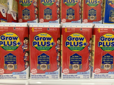 Sữa Grow plus đỏ 110ml