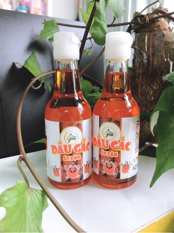 Dầu gấc green cho bé 6m+