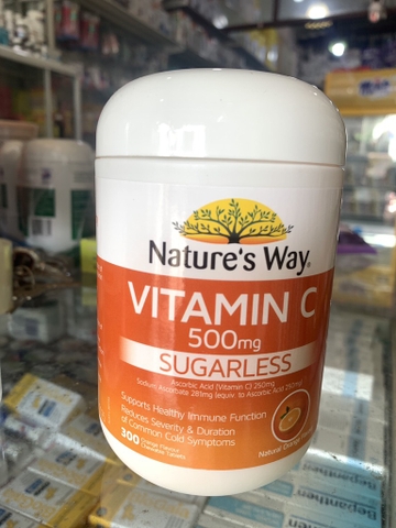 Kẹo nhai NATURE’S WAY VITAMIN C 300 viên