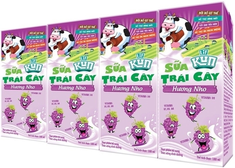 Sữa TC Kun-Dâu- hộp 180ml