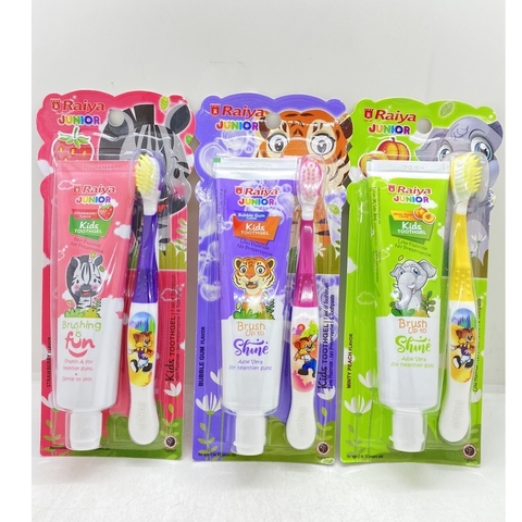 Kem đánh răng Raiya vị Đào