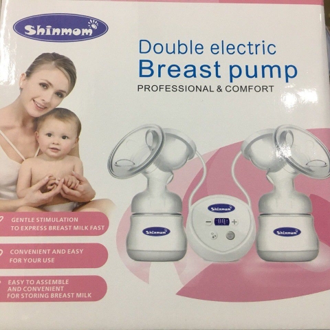 Máy hút sữa điện đôi LCD Shinmum