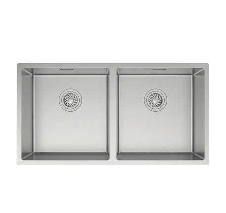 Chậu bếp Inox Hafele Satin R10 HS24-SSN2S-870 567.24.437