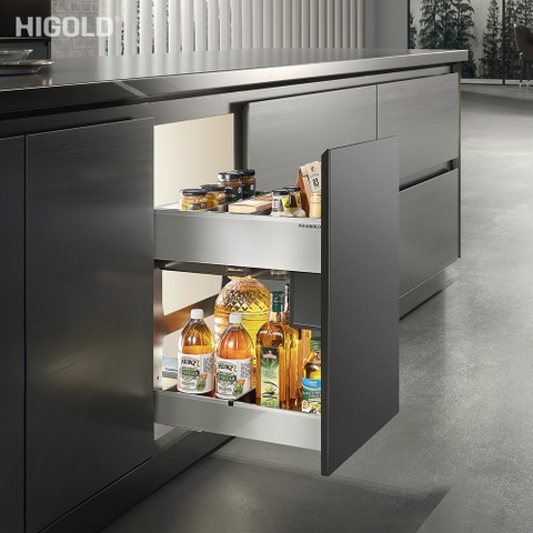 KỆ GIA VỊ HỘP INOX 304 HIGOLD GHIDORAH SERIES