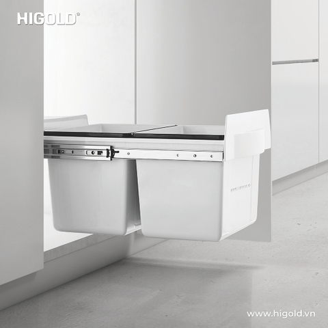 THÙNG RÁC ĐÔI HIGOLD ÂM TỦ