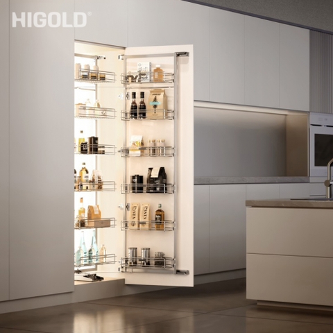 TỦ ĐỒ KHÔ GIỎ NAN TRÒN CÁNH MỞ HIGOLD PLATINUM SERIES