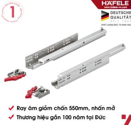 RAY ÂM HAFELE TOÀN PHẦN 450MM