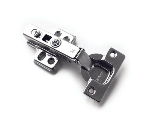 Bản lề Hafele DIY Inox 304 giảm chấn trùm ngoài - Thẳng 315.07.113