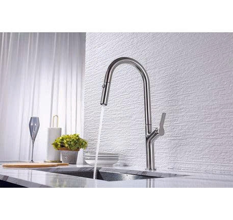 Vòi bếp Hafele LUX-P HT25-SH1F449 570.85.046 - Titan