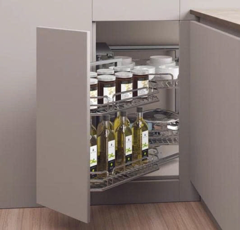 Rổ góc nan Ovan Hafele - OLLA- Mở Trái 548.21.032