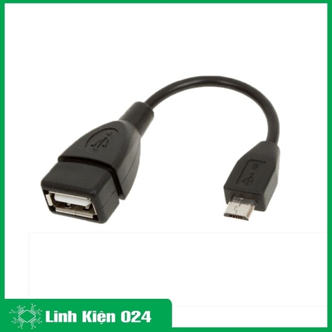 Cáp OTG USB Cái-MicroUSB ( Kết nối điện thoại với USB, Chuột, Tay Game... )