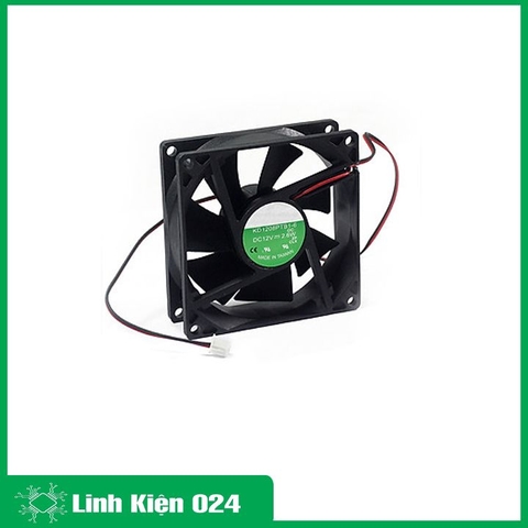 Quạt Tản Nhiệt 8X8X2.5cm 24VDC - 0.2A