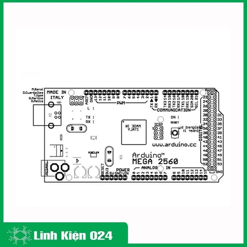 Kit Arduino Mega2560 R3- Atmega16U2 (BH 06 Tháng) (K3I1)