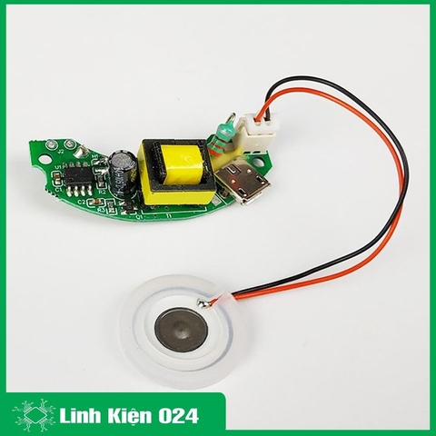 Mạch Phun Sương Mini USB 5VDC 2W 108Khz (K2K9)