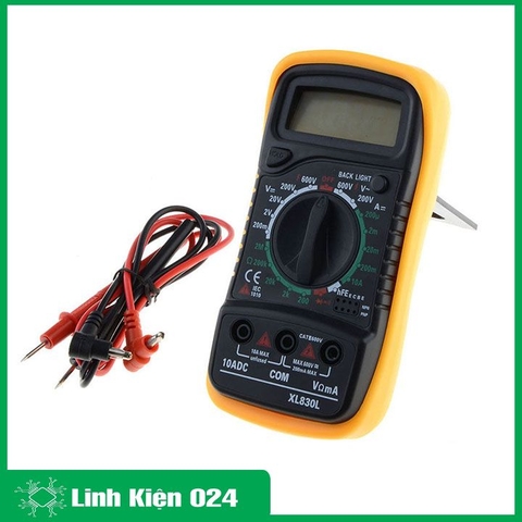 Đồng Hồ Đo Điện Tử XL830L Loại Tốt, Nhỏ Gọn