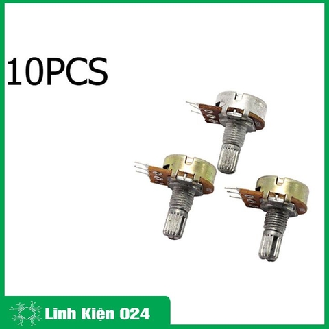 Bộ 5 biến trở Volum, triết áp Đôi 50K ( 6 Chân )