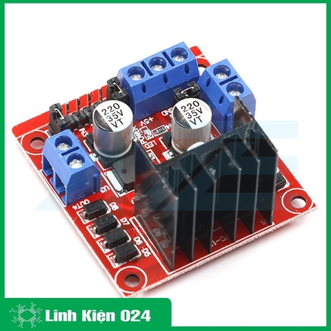Module L298 Mạch Cầu H Điều Khiển Động Cơ DC (K4B10)
