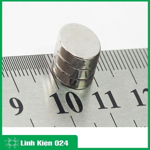Bộ 3 Viên Nam Châm Đất Hiếm 10x3mm Không Lỗ ( Từ Tính Hút Cực Mạnh )