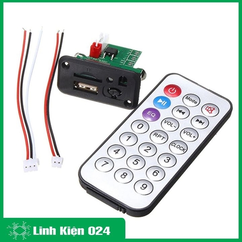 Module Giải Mã MP3 5V 12V USB/TF STEREO AMPLIFIER