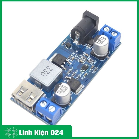 Module Hạ Áp Buck DC-DC Vin 9-36V Vout 5V 5A XY-3606 Sạc Nhanh Có Bảo Vệ (K2F4)