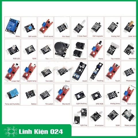 Combo 36 Module Cảm Biến Cho Arduino