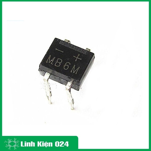 Diode Cầu 0.5A 600V SMD