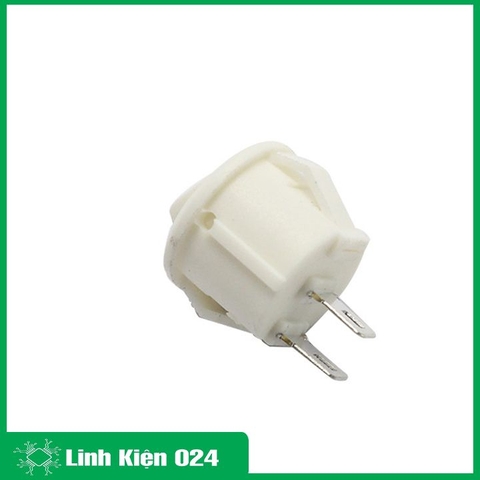 Công Tắc Tròn Nhỏ Màu Trắng Bập Bênh KCD1-103 (k1e11)