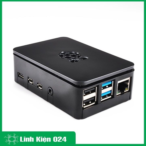 Vỏ Raspberry Pi 4B Màu Đen (K3K15)