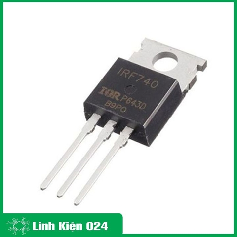Mosfet IRF740 TO-220 10A 400V N-CH (K9C3)
