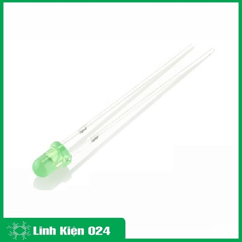 Gói 100 Con Led Phủ Màu 3mm - Màu Vàng