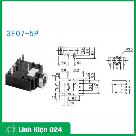 Jack Audio 3.5 3F07 (k1i7)
