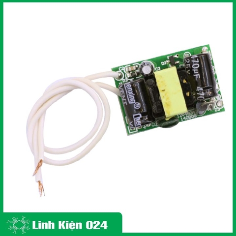 Nguồn Xung AC-DC 220VAC-12VDC 450mA 5Ư (K2G12)