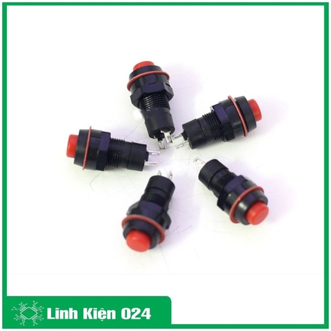 Bộ 5 Nút Nhấn Đề Vỏ Nhựa Không Giữ Trạng Thái