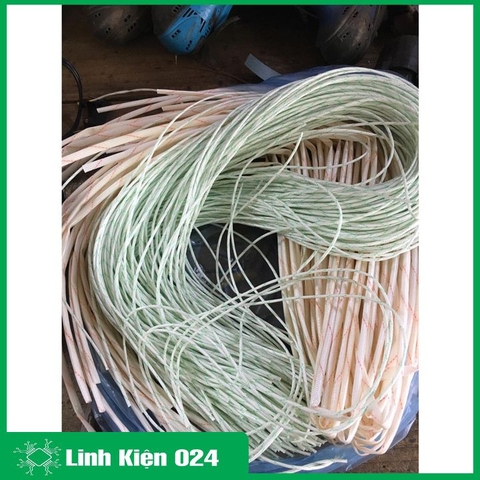 Bộ 5 Ống Gen Cách Điện Sợi Thủy Tinh 2,3,4,5,6mm Mỗi Loại 1m Chịu Nhiệt Cao