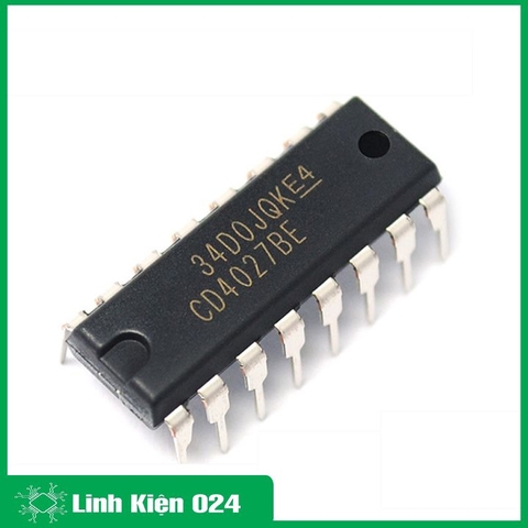 Chíp CD4027BE DIP16 (K9K12)