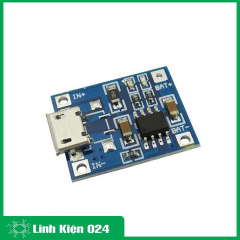 Module Sạc Pin TP4056 1A MicroUSB V1 (K2A5)