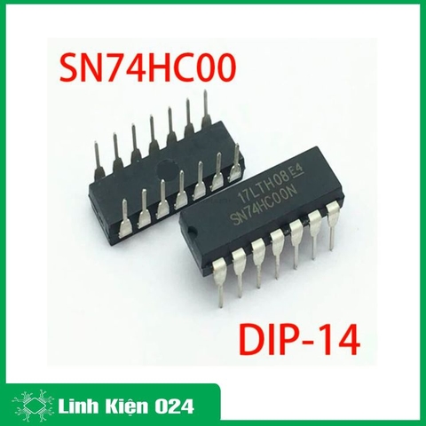 74HC00 DIP 14 (K9I11)
