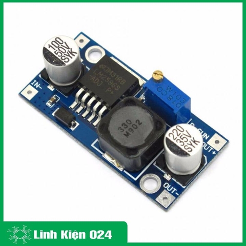 Mạch Hạ Áp Buck DC-DC LM2596 3A ( Vào 4-35VDC - Ra 1-30VDC ) (K2D3)