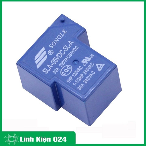 Công Tắc Chuyển Đổi - Relay Songle SLA 30A - 5V 4 Chân (K4F1)