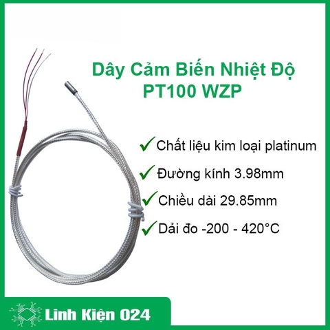 Dây Cảm Biến Nhiệt Độ PT100 WZP (K3H12)