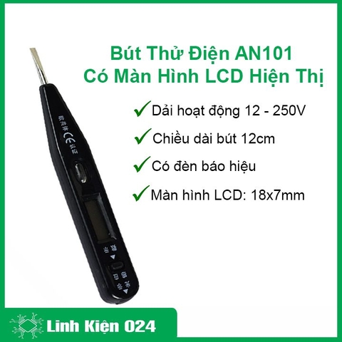 Bút Thử Điện AN101 Có Màn Hình LCD Hiện Thị