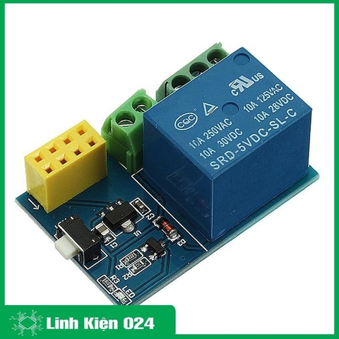 Module Điều Khiển Relay 5-12VDC Bằng Wifi ESP8266 - 01 (K4E8-2)